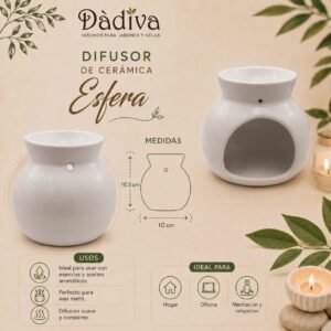 Difusor de cerámica esfera.