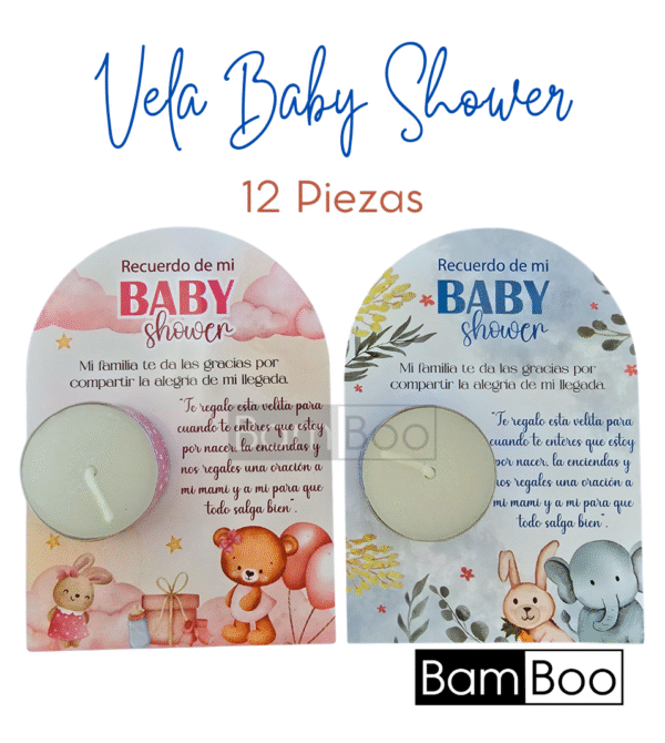 VELA TE LIGHT BABY SHOWER