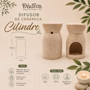 Difusor cerámica cilindro