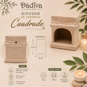 Difusor cerámica triángulo